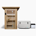2 Person Traditional Sauna & Inflatable Plunge