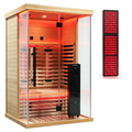 Blisspod Vantaa RED 2-Person Full Spectrum Infrared Sauna
