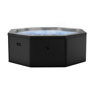 Como 6-Person Octagonal Foam Hot Tub with 90 Bubble Jets