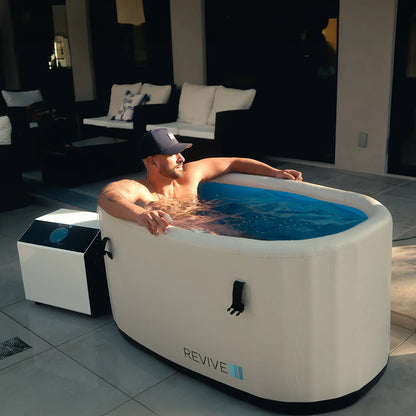 2 Person Traditional Sauna & Inflatable Plunge