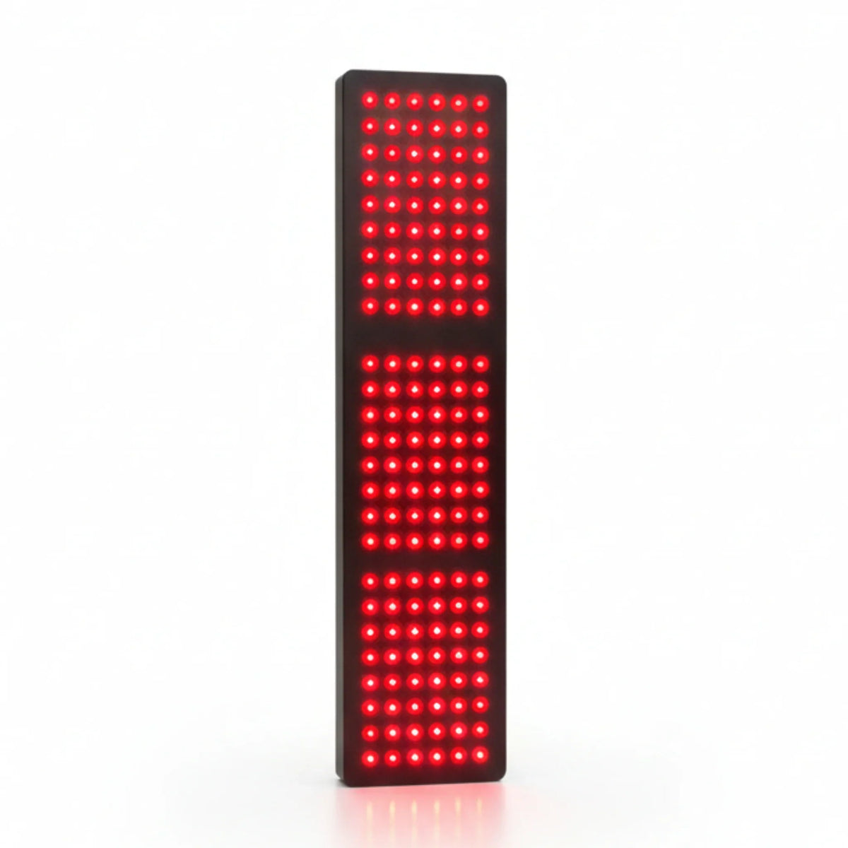 Red light therapy panel featured with the Blisspod Helsinki Deluxe infrared sauna