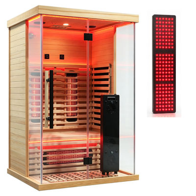 Blisspod Vantaa RED 2-Person Full Spectrum Infrared Sauna