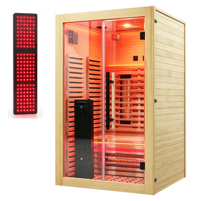 Blisspod Venetian RED 2-Person Full Spectrum Infrared Sauna