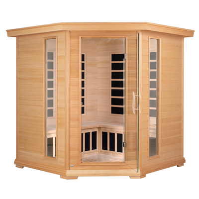 Blisspod Vienna 4–5 Person Corner Far Infrared Sauna