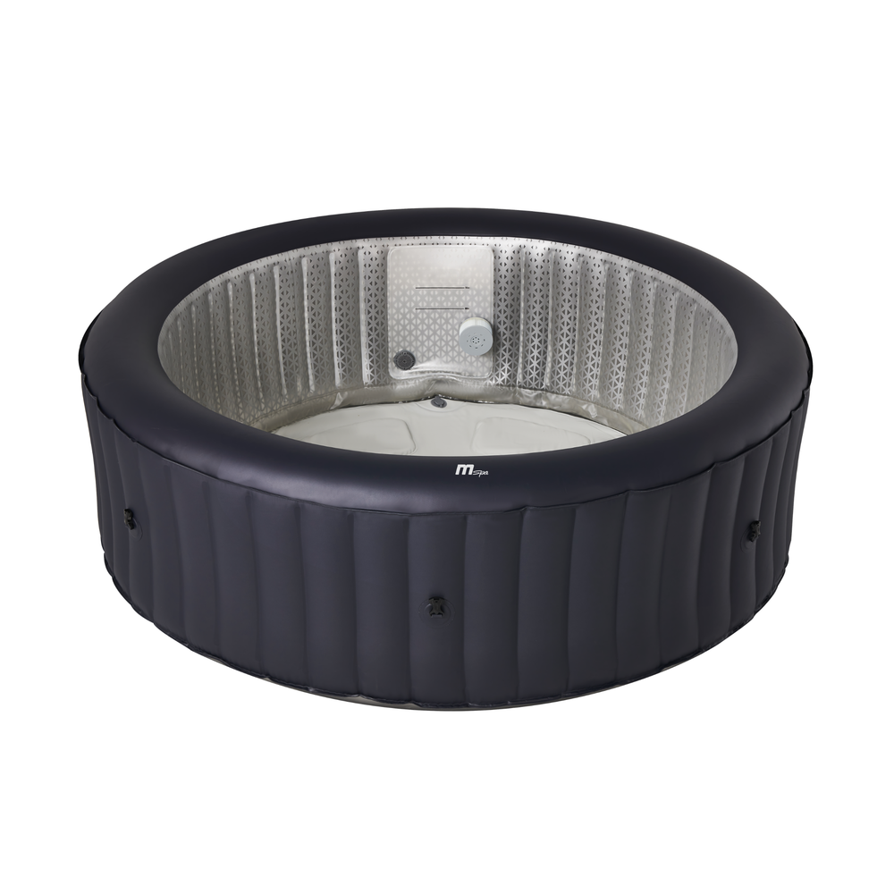 Interior view of the round MSpa AURORA inflatable hot tub
