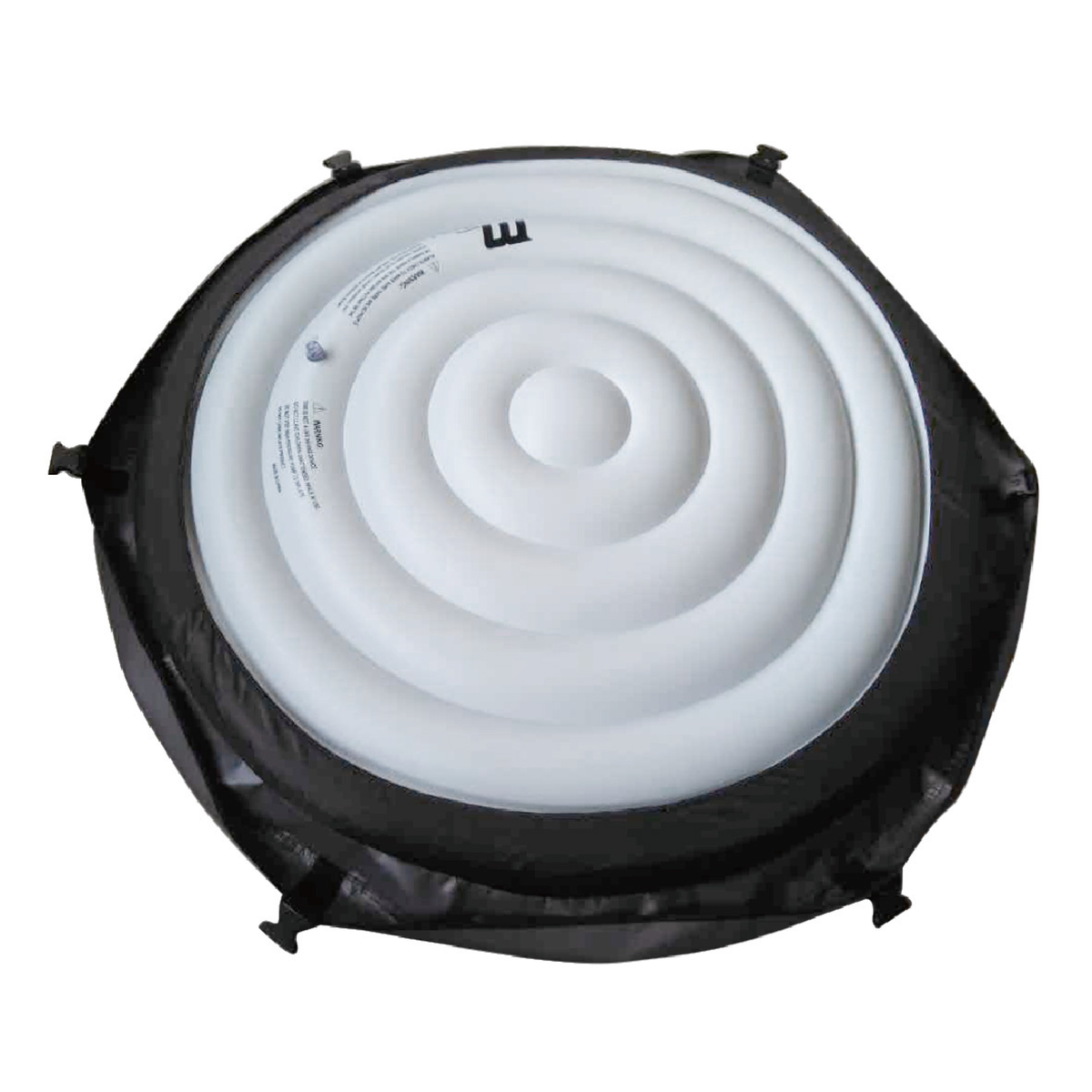 Round inflatable bladder accessory supplied with the MSpa DUET-ECO hot tub
