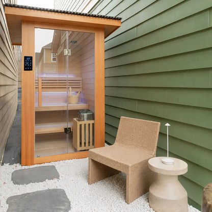 2 Person Traditional Sauna & Inflatable Plunge